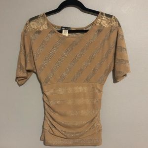 Wet Seal Beige Top